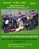 Concert de l’Atelier de musique irlandaise de Galaor